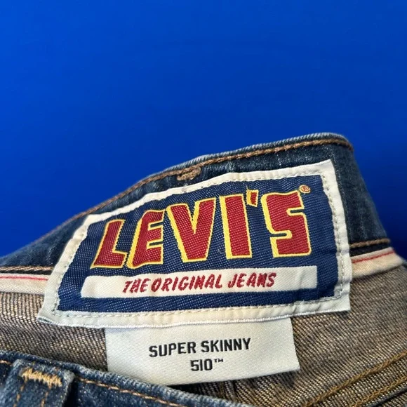 Levi’s 510 Super Skinny Jeans Men Size 32Wx32L - Picture 3 of 12